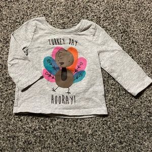 Baby Girls Thanksgiving Shirt